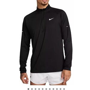 Nike Black Running Quarter-Zip Top